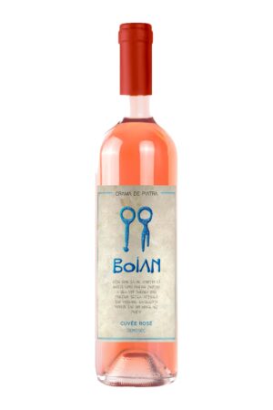Boian Cuvee Rose( Merlot, Cabernet Sauvgnon, Feteasca Neagra) Demisec 2025 - (750 ml)